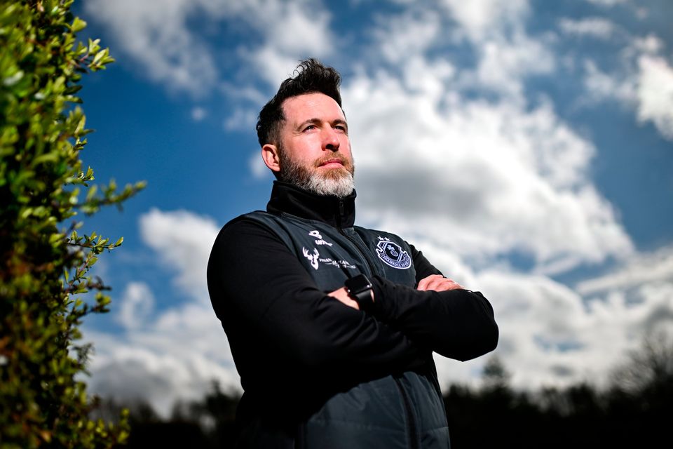 Manager Stephen Bradley during a Shamrock Rovers media conference at the club's Roadstone facility. Photo by David Fitzgerald/Sportsfile