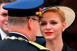 thumbnail: Prince Albert II of Monaco and his wife Princess Charlene attend the celebrations marking Monaco's National Day at the Monaco Palace