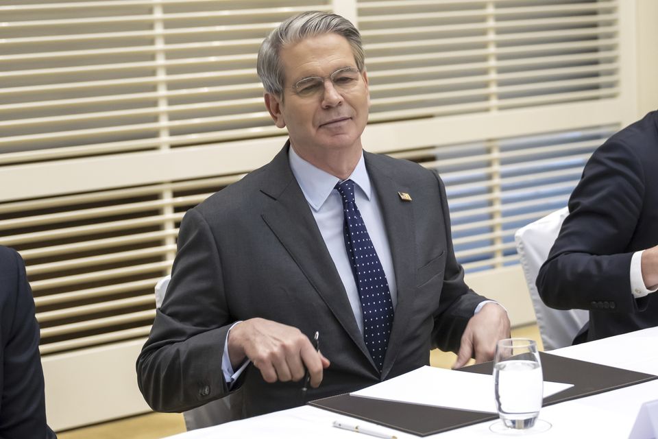 US secretary of the treasury Scott Bessent is leading the Washington delegation at the talks . Photo: AP
