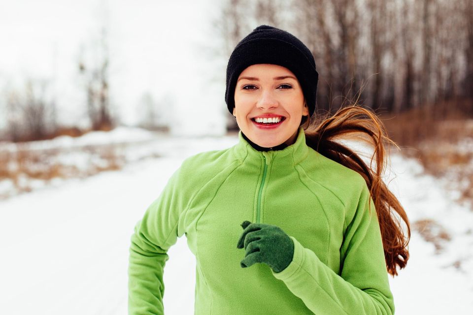 Make sure to wrap up warm to avoid injury in the colder temperatures