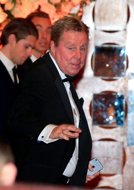 Harry Redknapp arrives at the wedding of Christine Bleakley and Frank Lampard at St Paul's Church in Knightsbridge, London. Jonathan Brady/PA Wire