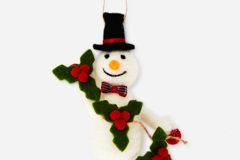 Snowman decoration, €5, Penneys/Primark