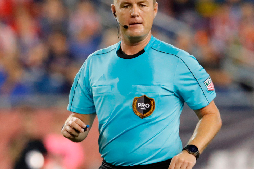 Cork-born MLS referee Alan Kelly. Photo: Getty