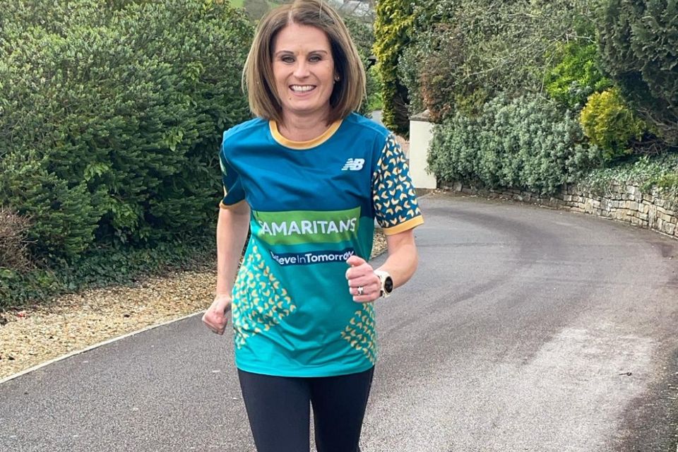 A woman running the TCS London Marathon on the anniversary of her father’s death is raising money for the “life-saving” work of Samaritans (Handout/PA)