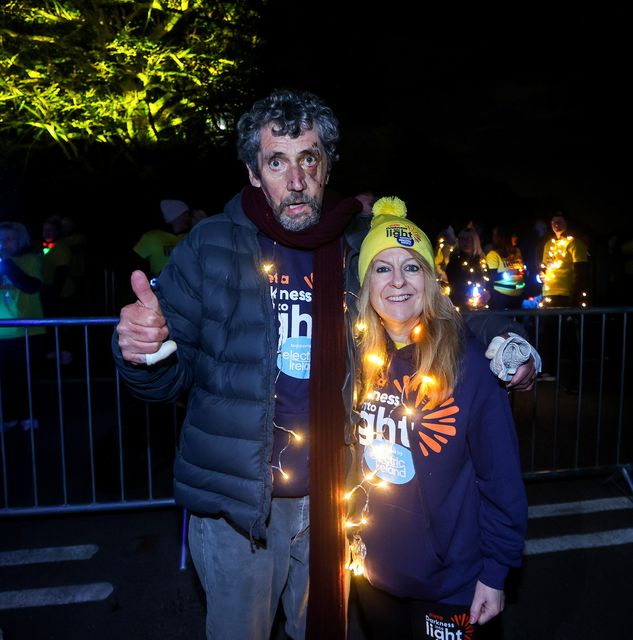 Pictured at the event in the Phoenix Park, Dublin were Charlie Bird and Stephanie Manahan, Chief Executive Officer, Pieta. Photo: ©INPHO/Ryan Byrne