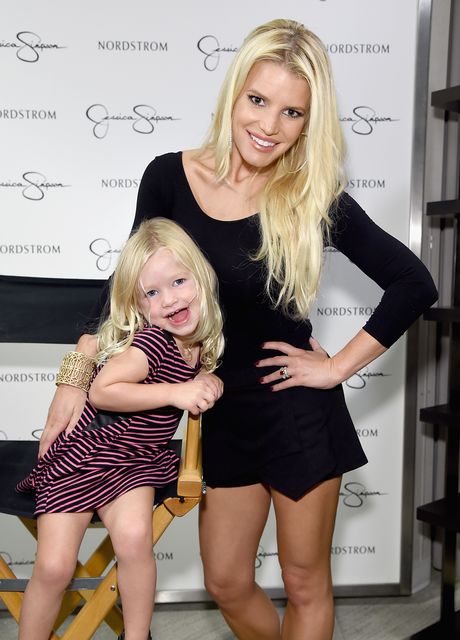 Jessica Simpson Saves Clothes for Daughters and Wears Flats Now