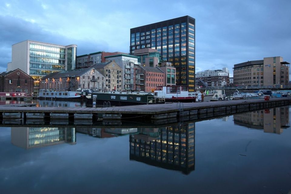 Grand Canal Dock in Dublin