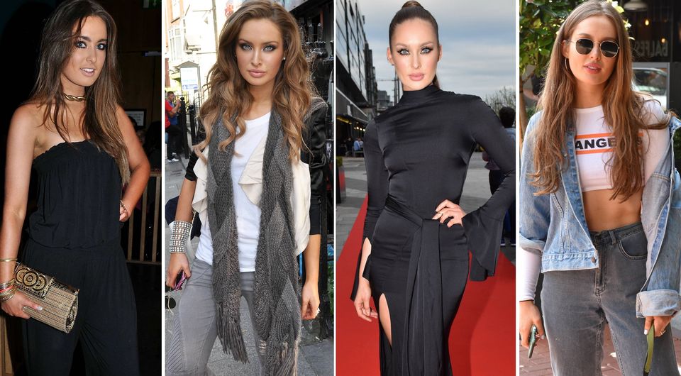 (L to R) Roz Purcell in 2010, 2012 and 2017