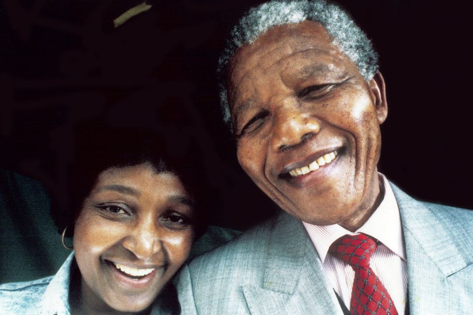 Power couple – Winnie and Nelson Mandela formally separated in 1992. Picture by Gallo Images