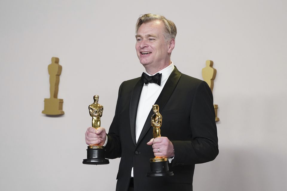 Oppenheimer won seven Oscars, including best director for Christopher Nolan, ending his 22-year wait for an Academy Award (Jordan Strauss/Invision/AP)