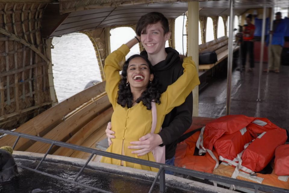 Jay and Veena in The Nevermets on Channel 4