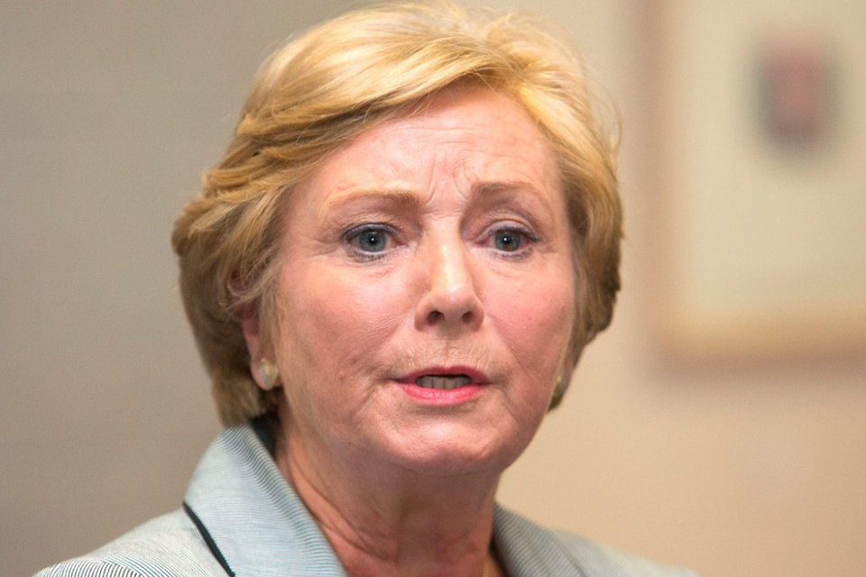 Frances Fitzgerald: 'There have always been prosecutions of drug dealing at every level where possible but we have to move towards zero tolerance models that work so well elsewhere' Photo: Collins