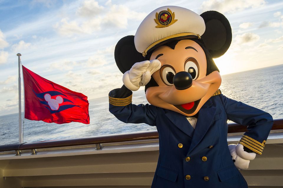 The Disney Magic crew wouldn’t be complete without Captain Mickey, who greet guests onboard the ship. (Matt Stroshane, photographer)