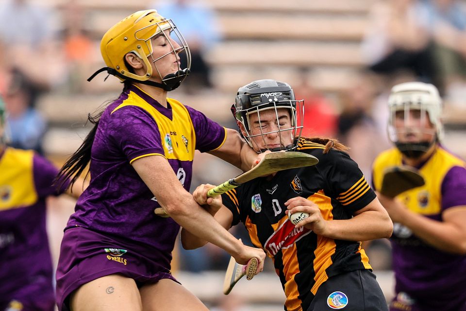 Ciara Storey in action for Wexford against Kilkenny