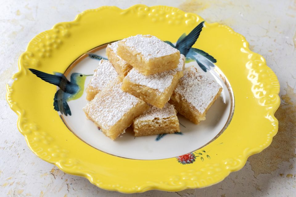 "Cute little lemon bars are just perfect for a mid afternoon treat with a cup of tea." Photo: Tony Gavin