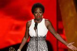 thumbnail: Viola Davis accepts the award for outstanding lead actress in a drama series for How To Get Away With Murder (AP)