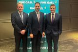 thumbnail: Senator Micheál Carrigy, Minister of State Martin Heydon (convention chairperson) and Minister for Enterprise, Trade and Employment, Peter Burke TD at Athlone's Radisson Blu Hotel last night.