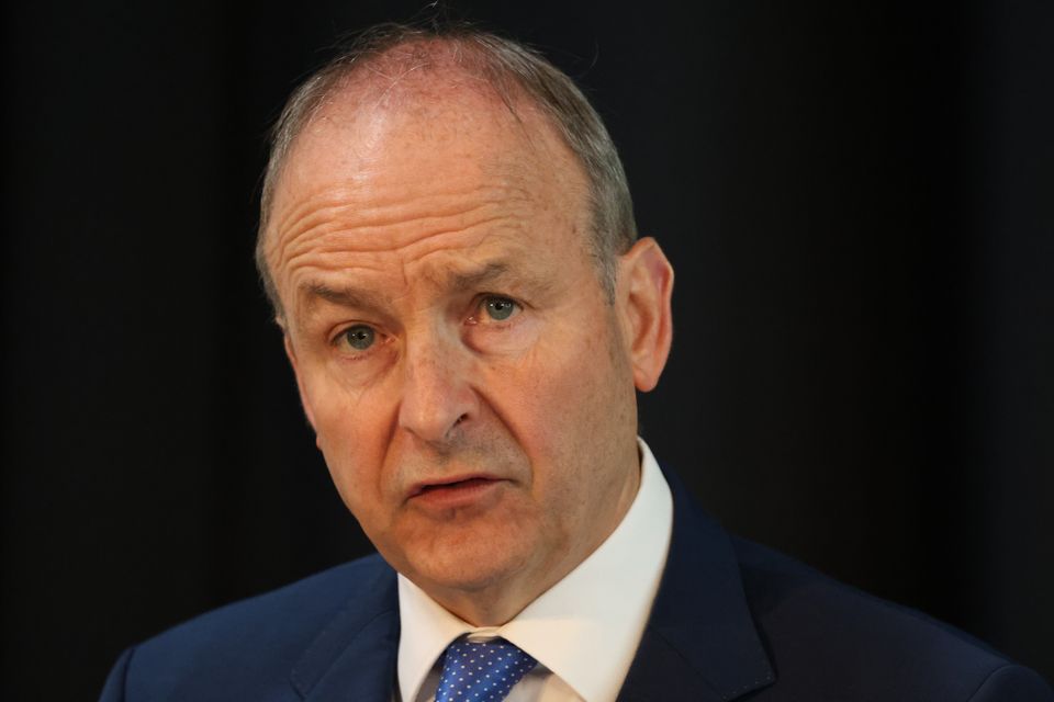 Taoiseach Micheál Martin will present the report to the Cabinet. Photo: Stephen Collins/Collins