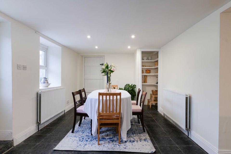 The dining room