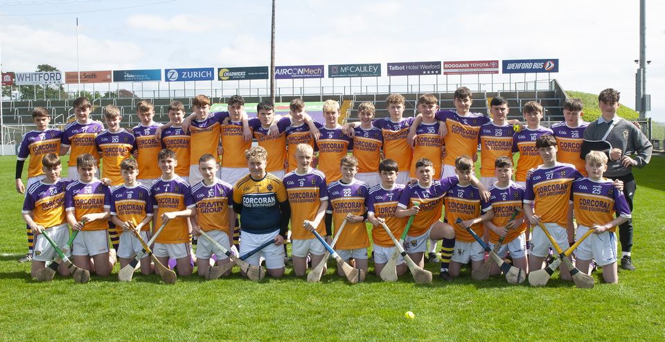 The victorious Wexford CBS squad. Photo: Jim Campbell