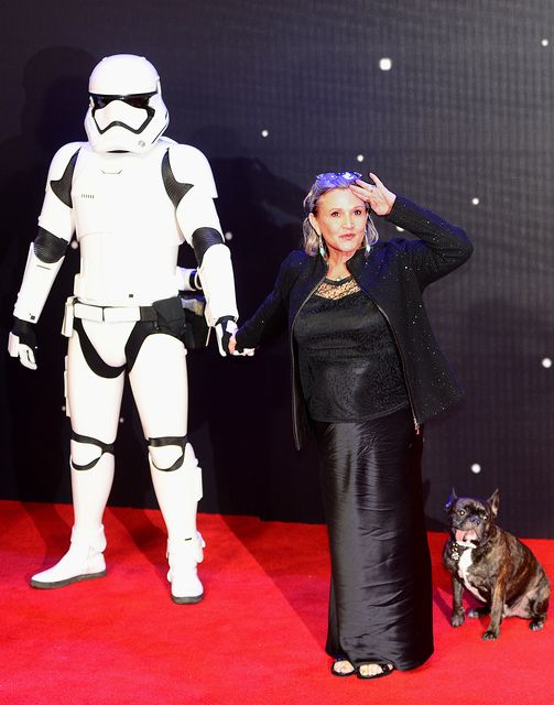 Carrie Fisher was a popular figures among Star Wars fans (Anthony Devlin/PA)