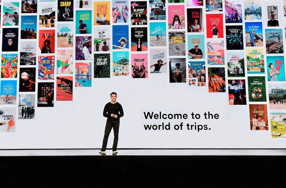 Airbnb CEO Brian Chesky launches Trips