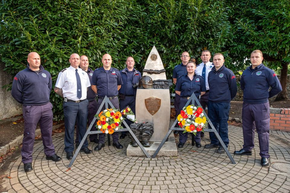 HEROIC BRAY FIREFIGHTERS BRIAN MURRAY AND MARK Day Bray will never forget