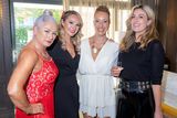 thumbnail: Rhona Radford, Niamh Wade, with event organiser and choreographer Vicky Andreanska and Sarah Cox at Strictly Come Dancing for Tiglin, at the Parkview Hotel, Newtownmountkennedy.