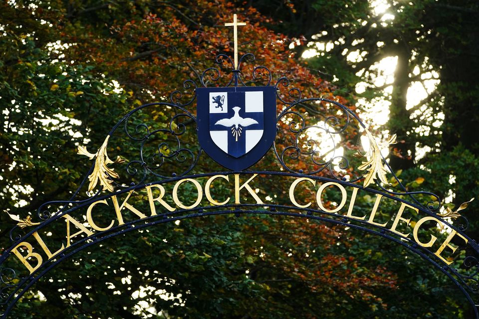 Blackrock College in Dublin. Photo: Brian Lawless/PA