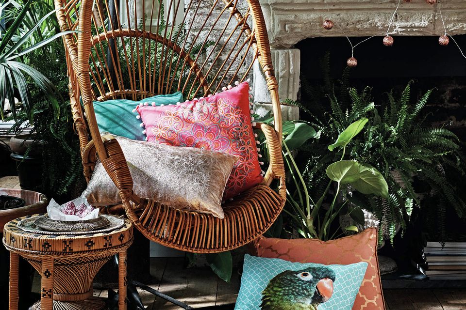 Penneys' 'Road to Morocco' collection includes wicker baskets.