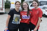 thumbnail: Mallow's Anna O'Meara joined by friends Imber Vandeoidt and Harriet Mangan at the World Mounted Games in Millstreet.