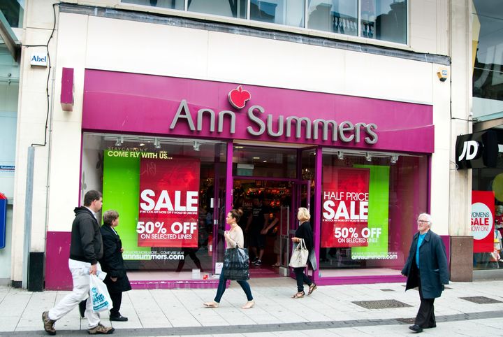 Losses increase 28pc at Ann Summers Ireland as retailer’s revenues decline
