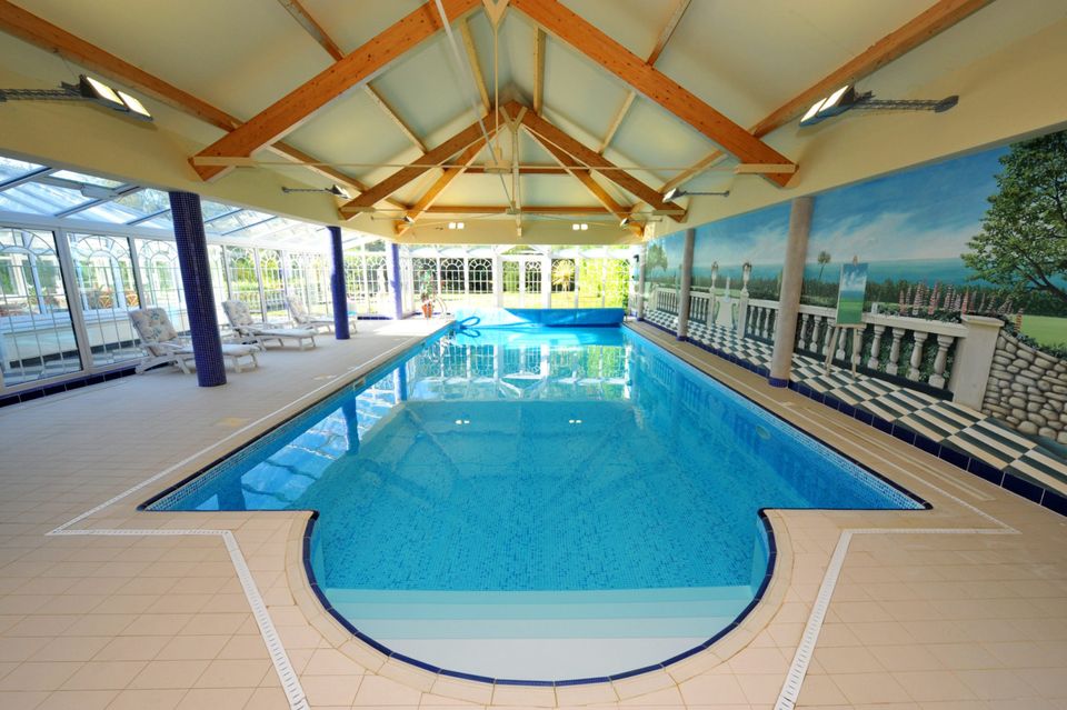 The swimming pool at Bridgefield