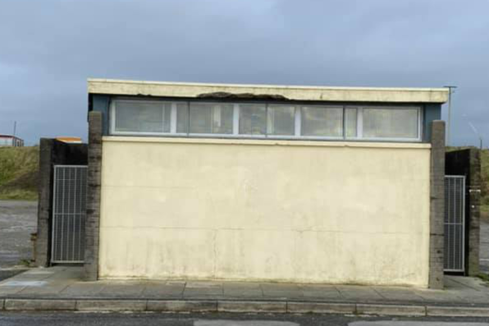 Work on upgrading the toilet block behind the pier in Gyles Quay will be carried out