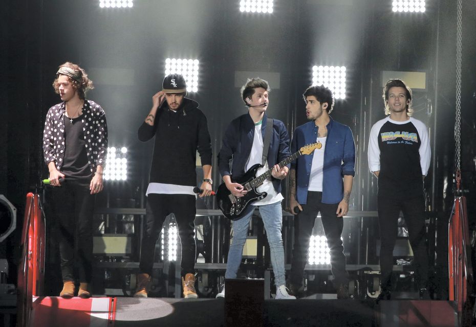 One Direction in concert at Croke Park, Dublin. Picture:Arthur Carron