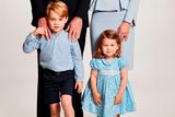 thumbnail: The picture used on the Duke and Duchess of Cambridge's 2017 Christmas card which was taken by Getty Images royal photographer Chris Jackson at Kensington Palace showing the royal couple with their children Prince George and Princess Charlotte
