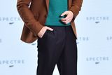 thumbnail: Irish actor Andrew Scott poses during an event to launch the 24th James Bond film 'Spectre' at Pinewood Studios.