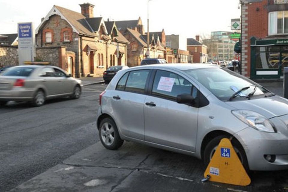 Over 56,000 vehicles were clamped on the city streets last year