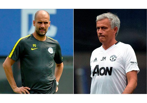Pep Guardiola and Jose Mourinho will have to wait to lock horns