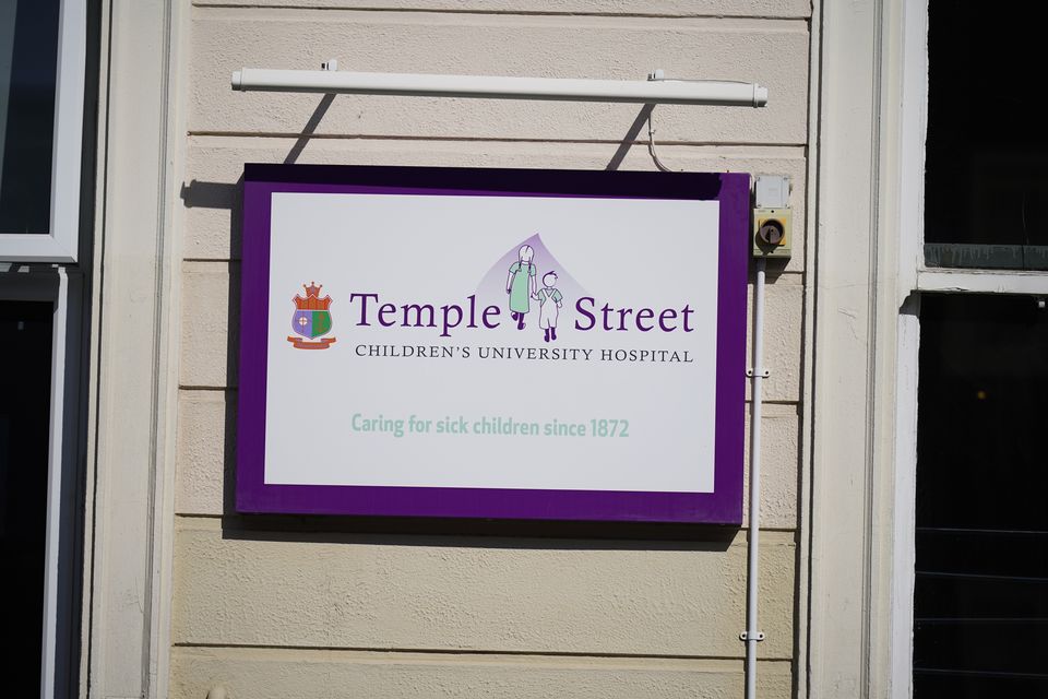 Temple Street Hospital in Dublin, where some children had hip dysplasia surgeries. Photo: PA
