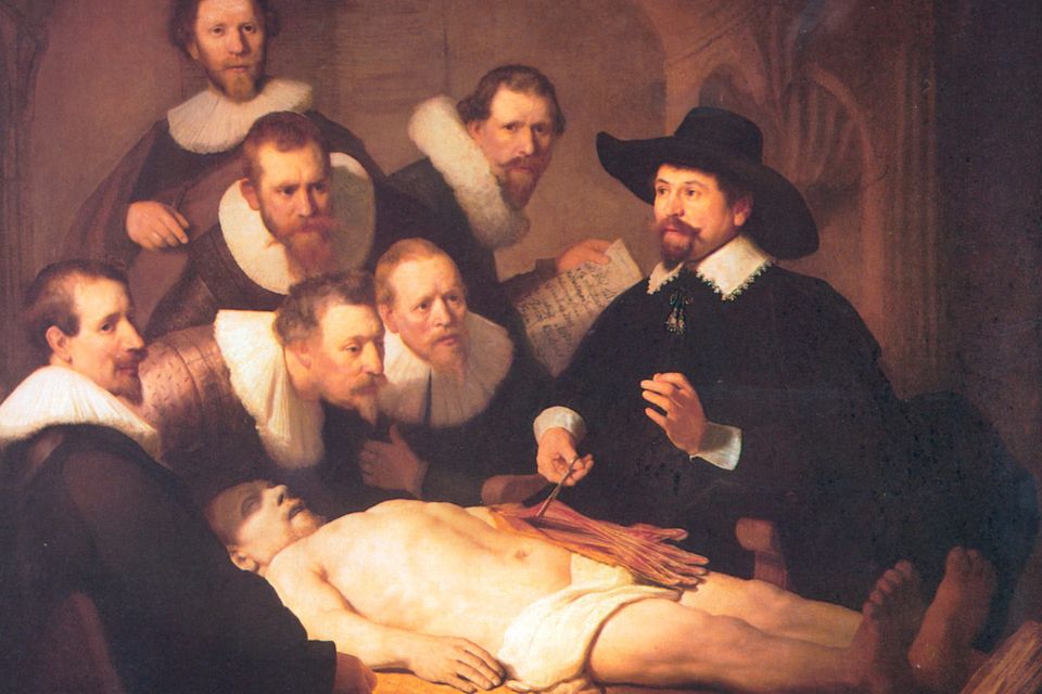 Rembrandt’s 1631 ‘The Anatomy Lesson of Dr Nicolaes Tulp’