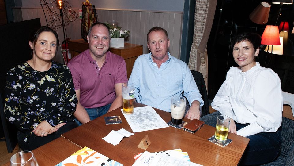 At the Guinness Singing and Swinging Pubs in Wexford Golf Club on Thursday evening were Elaine Stafford, David Power, Tom Jackman and Ann Jackman. Pic: Jim Campbell