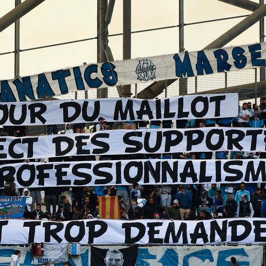 Pic: Bayern Munich fans hold up banner supporting homosexuality in football