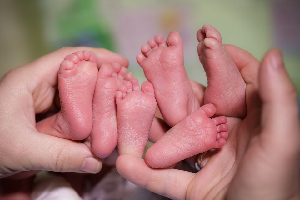 The babies, all boys, were born with strong heartbeats and are receiving care in hospital. Photo: Getty