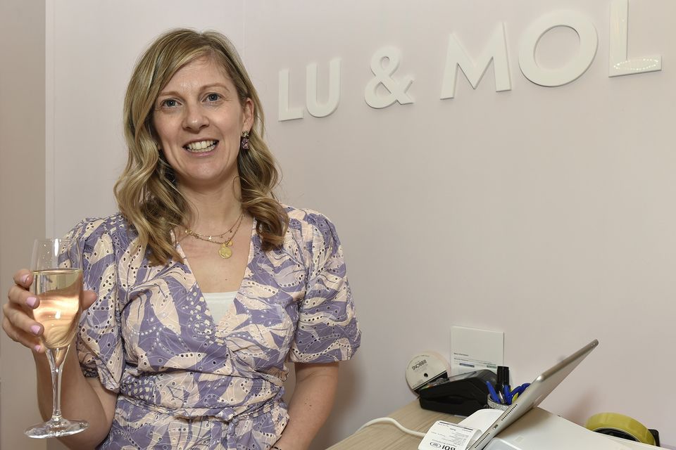 Aine Breen pictured at the official opening of Liwu Jewellery's 'Lu & Mol' in Gorey on Friday evening. Pic: Jim Campbell