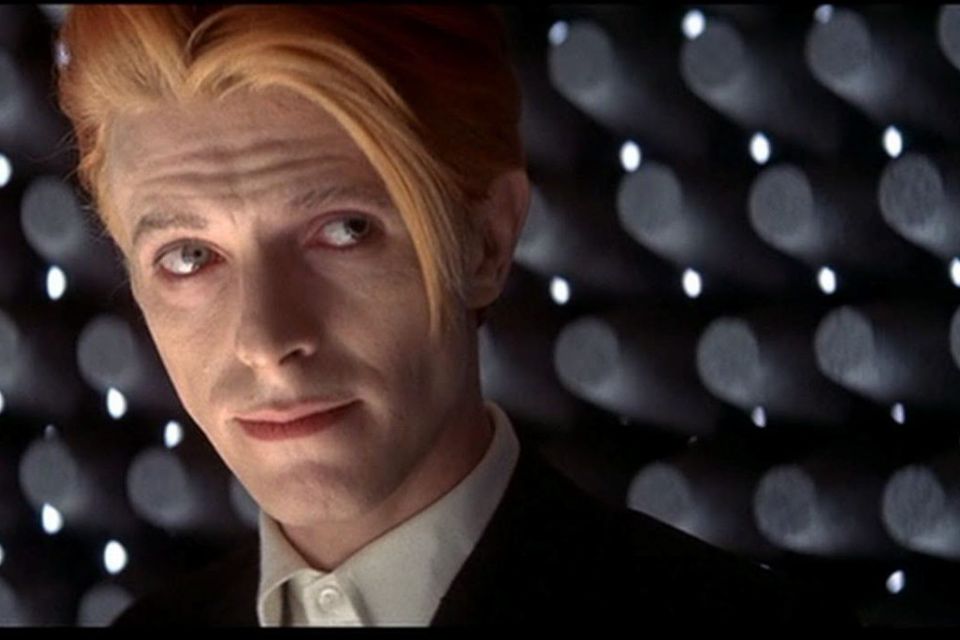 Changes: David Bowie seen here in the 1976 film 'The Man who fell to Earth' is set to collaborate with playwright Enda Walsh on a new musical