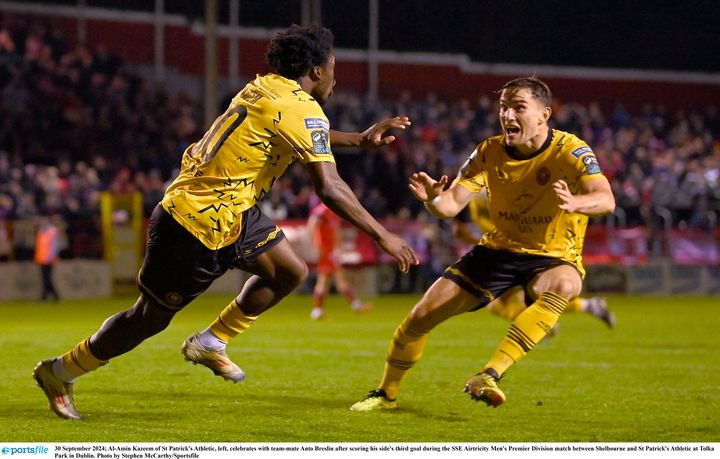 St Pat’s win again as Shelbourne’s title hopes hit another big stumbling block in Dublin Derby drama