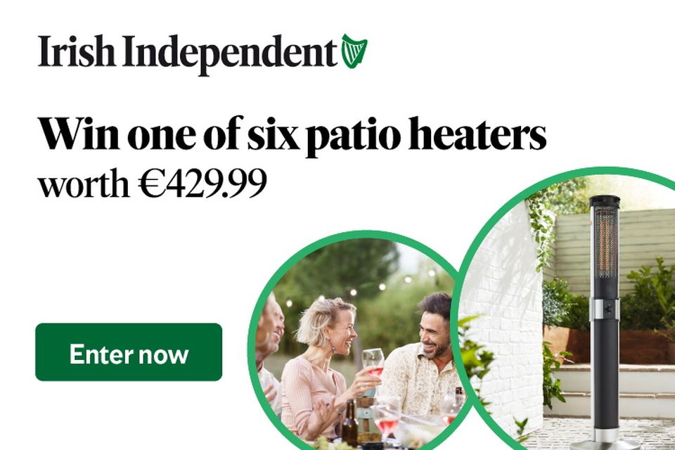 Win one of six patio heaters
