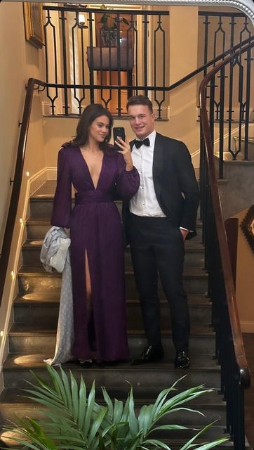 Josh van der Flier and Sophie de Patoul. Photo: Instagram/Sophie de Patoul.