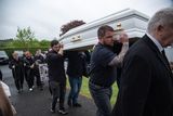 thumbnail: The funeral of Kamile Vaicikonyte took place in Aughnacloy today.